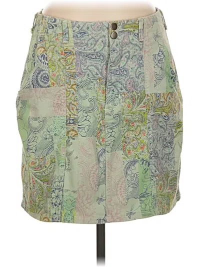 Pre-owned Pilcro Casual Skirt In Green