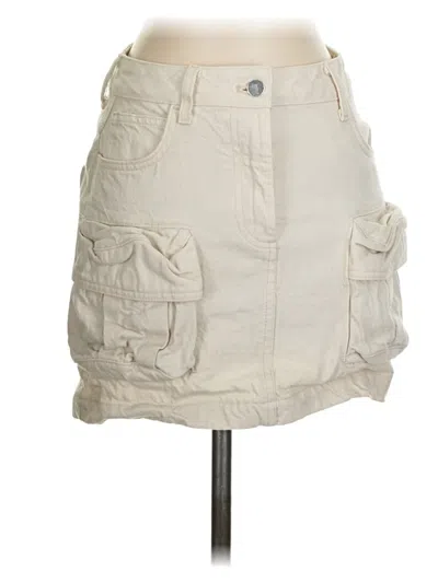Pre-owned Pilcro Casual Skirt In Ivory