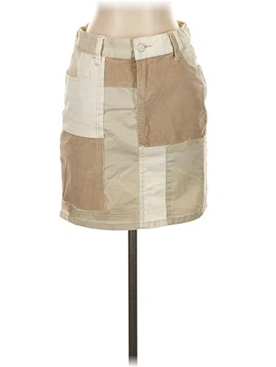 Pre-owned Pilcro Casual Skirt In Ivory