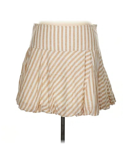 Pre-owned Pilcro Casual Skirt In Ivory