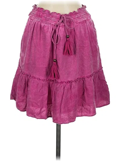 Pre-owned Pilcro Casual Skirt In Purple