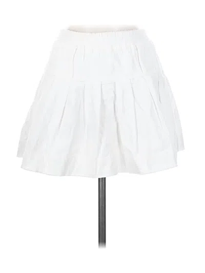Pre-owned Pilcro Casual Skirt In White