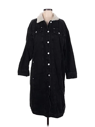 Pre-owned Pilcro Coat In Black