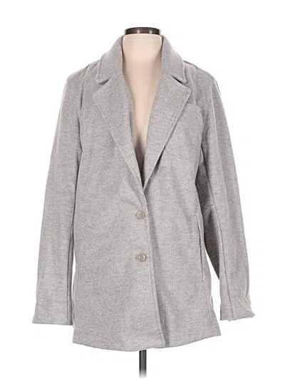 Pre-owned Pilcro Coat In Gray