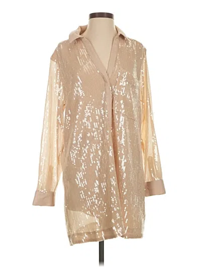 Pre-owned Pilcro Cocktail Dress In Brown