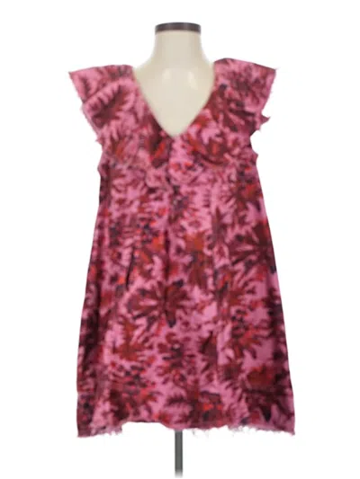 Pre-owned Pilcro Cocktail Dress In Burgundy