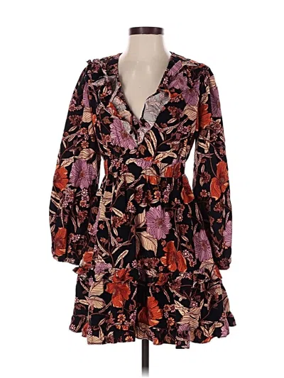 Pre-owned Pilcro Cocktail Dress In Burgundy