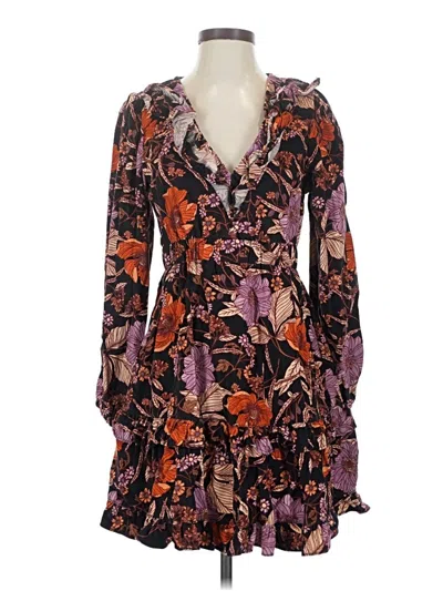 Pre-owned Pilcro Cocktail Dress In Purple