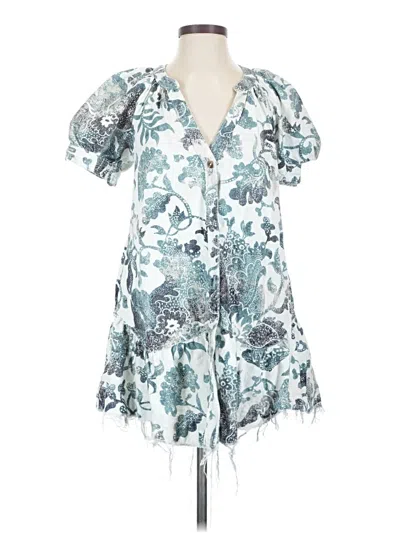 Pre-owned Pilcro Cocktail Dress In Teal