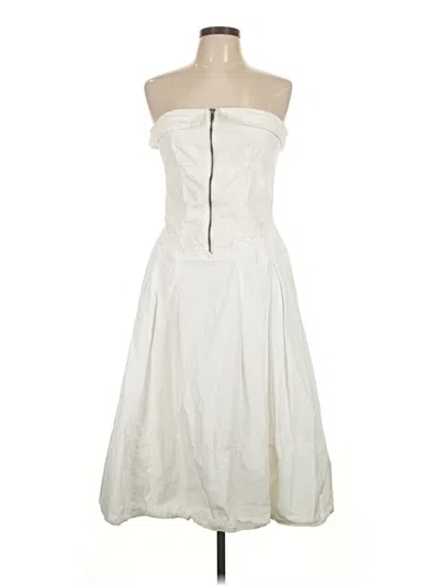 Pre-owned Pilcro Cocktail Dress In White