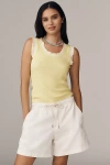 Pilcro Colorblock Muscle Tank Top In Yellow