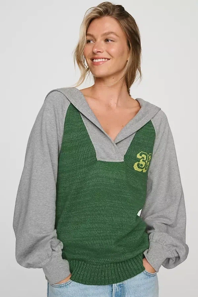 Pilcro Colorblocked Hoodie In Multi