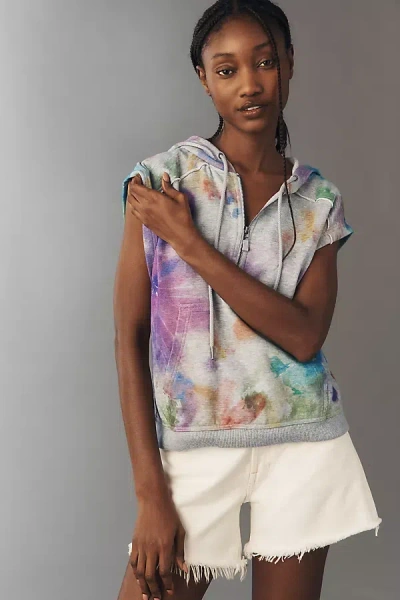 Pilcro Cotton Muscle Hoodie In Multi