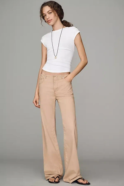 Pilcro Cotton Twill Stovepipe Pants In Multi