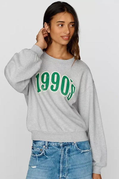 Pilcro Decades 100% Cotton Sweatshirt In Gray