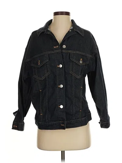 Pre-owned Pilcro Denim Jacket In Black