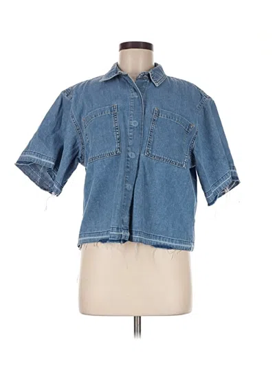 Pre-owned Pilcro Denim Jacket In Blue