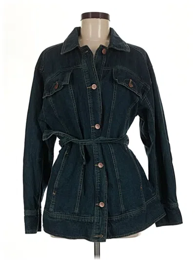 Pre-owned Pilcro Denim Jacket In Blue
