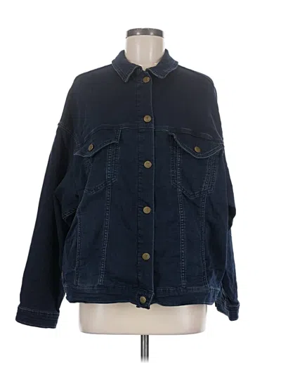 Pre-owned Pilcro Denim Jacket In Blue