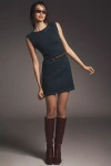 Pilcro Denim Muscle-sleeve Mini Dress
