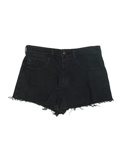 Pre-owned Pilcro Denim Shorts In Black