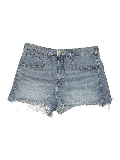 Pre-owned Pilcro Denim Shorts In Blue