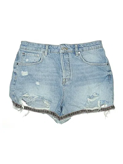 Pre-owned Pilcro Denim Shorts In Blue
