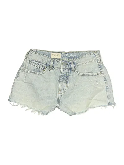 Pre-owned Pilcro Denim Shorts In Blue
