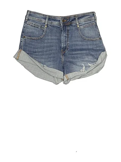 Pre-owned Pilcro Denim Shorts In Blue