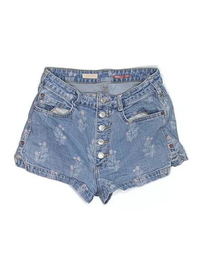 Pre-owned Pilcro Denim Shorts In Blue