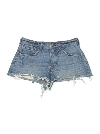 Pre-owned Pilcro Denim Shorts In Blue
