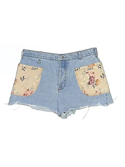 Pre-owned Pilcro Denim Shorts In Blue