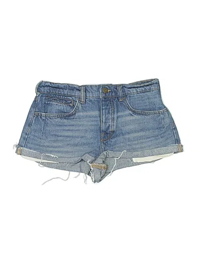 Pre-owned Pilcro Denim Shorts In Blue