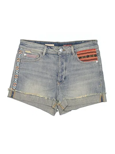 Pre-owned Pilcro Denim Shorts In Blue