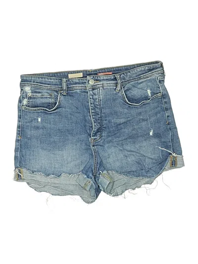 Pre-owned Pilcro Denim Shorts In Blue