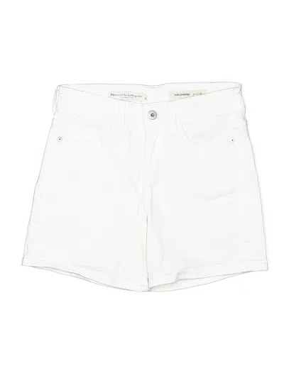Pre-owned Pilcro Denim Shorts In White
