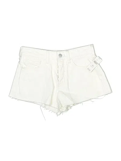 Pre-owned Pilcro Denim Shorts In White