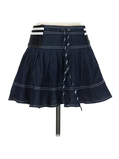 Pre-owned Pilcro Denim Skirt In Blue