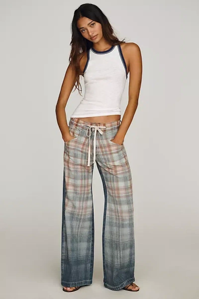 Pilcro Ellis High-rise Pull-on Flare Jeans By  In Blue