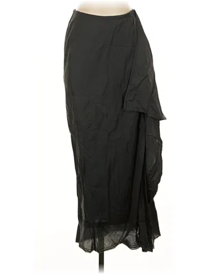 Pre-owned Pilcro Formal Skirt In Black