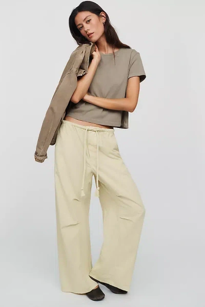 Pilcro Hanna Wide-leg Pull-on Pants In Red