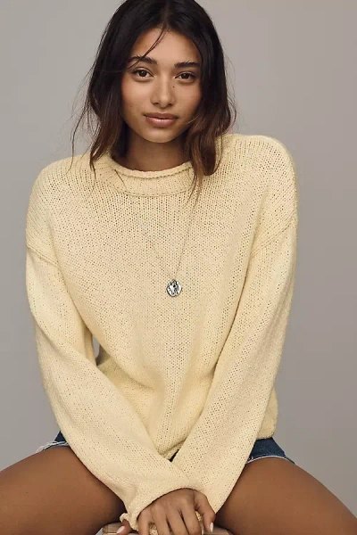 Pilcro Harlow Oversized Roll-neck Sweater By  In Animal Print