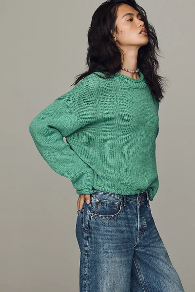 Pilcro Harlow Oversized Roll-neck Sweater By  In Multi
