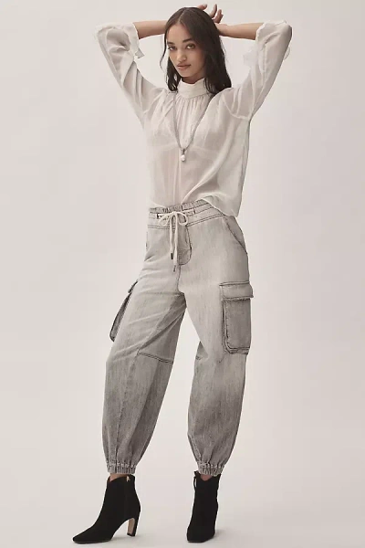 Pilcro High-rise Cargo Jogger Jeans In Multicolor