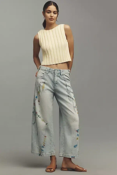 Pilcro High-rise Crop Tapered Carpenter Jeans