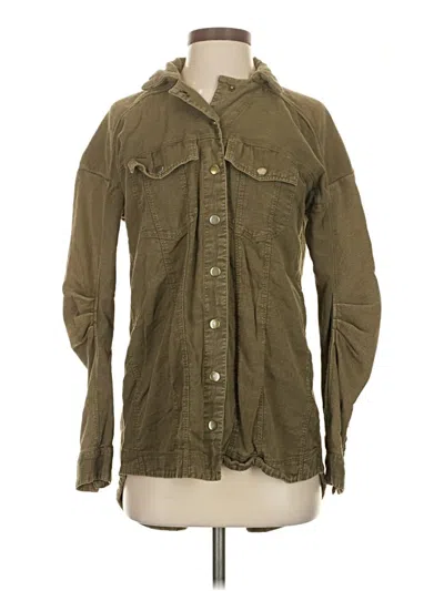 Pre-owned Pilcro Jacket In Green