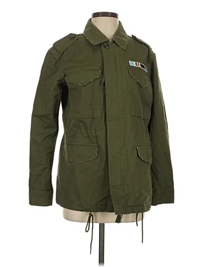 Pre-owned Pilcro Jacket In Green