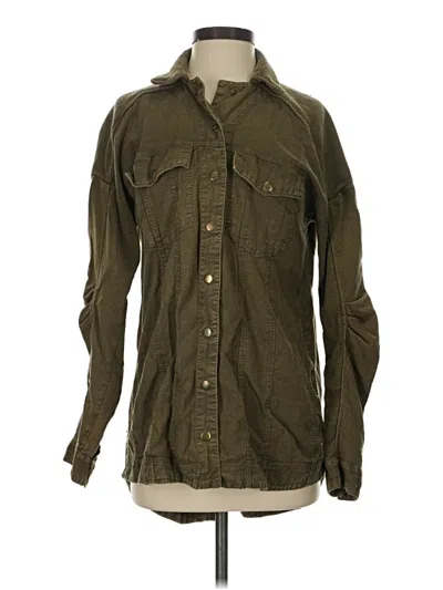 Pre-owned Pilcro Jacket In Green