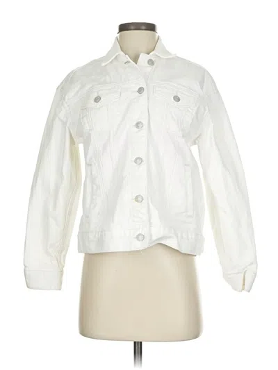 Pre-owned Pilcro Jacket In White