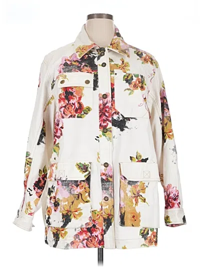 Pre-owned Pilcro Jacket In White
